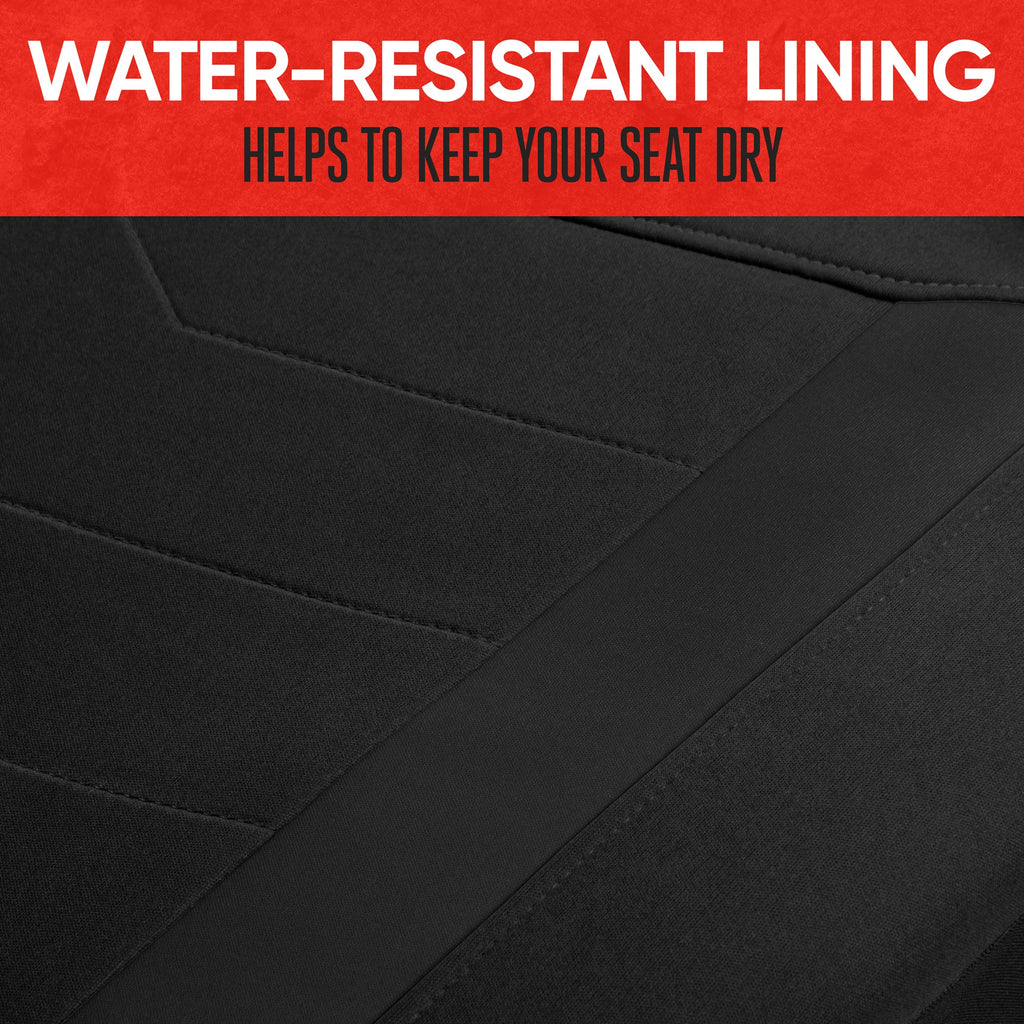 MotorTrend 2-Pack SpillGuard Water-Proof Neoprene Front Seat Covers