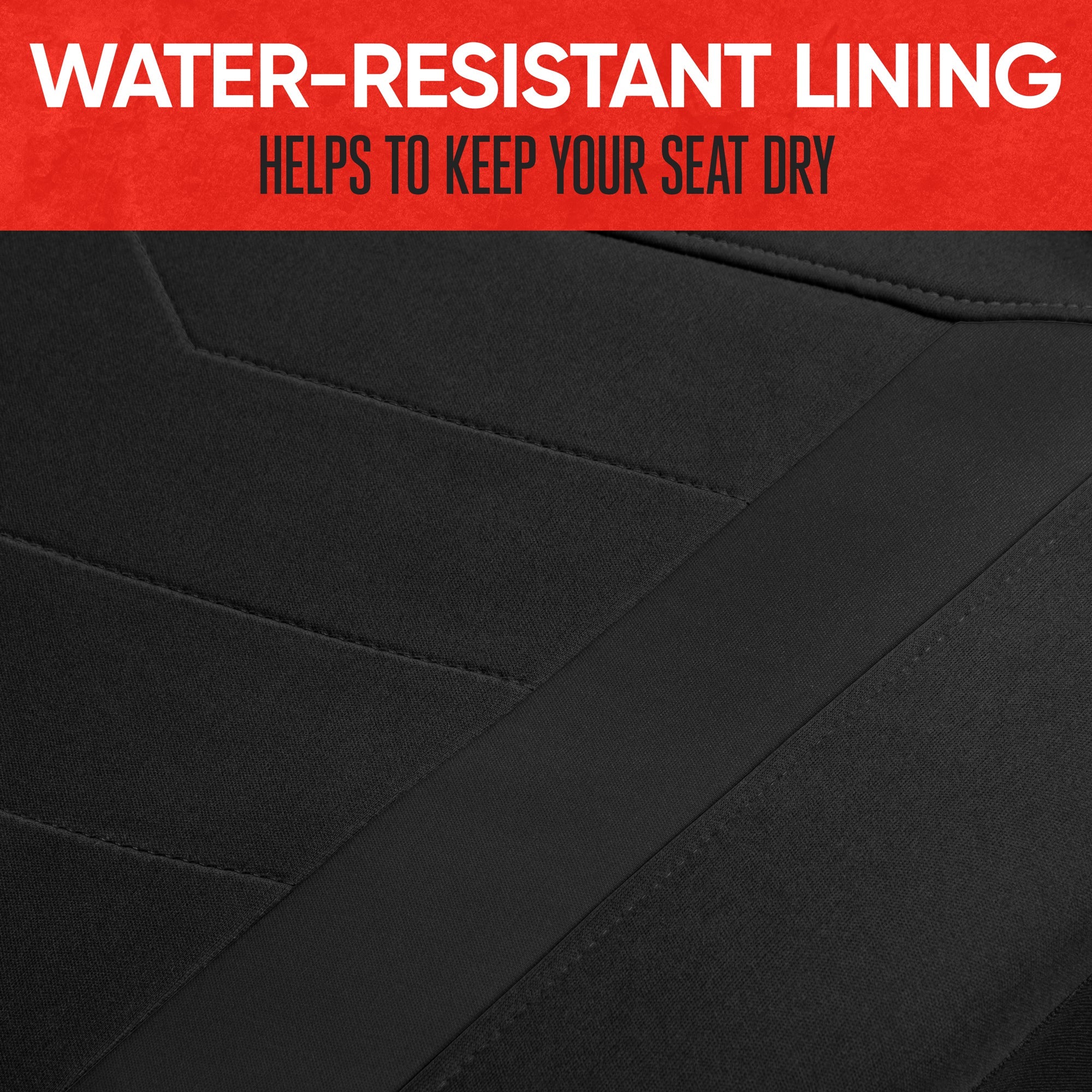 MotorTrend 2-Pack SpillGuard Water-Proof Neoprene Front Seat Covers