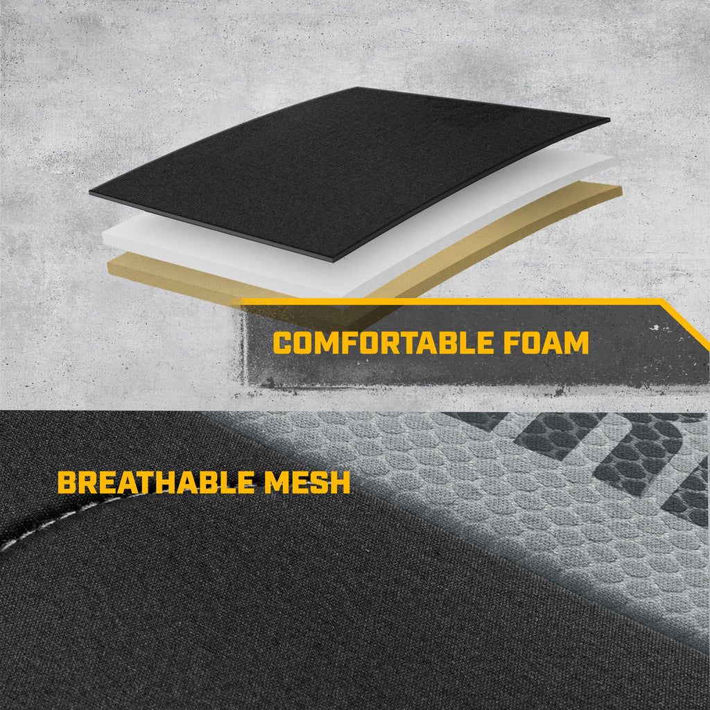 CAT 2-Pack FlexFit Front Seat Covers with Hexagonal Design