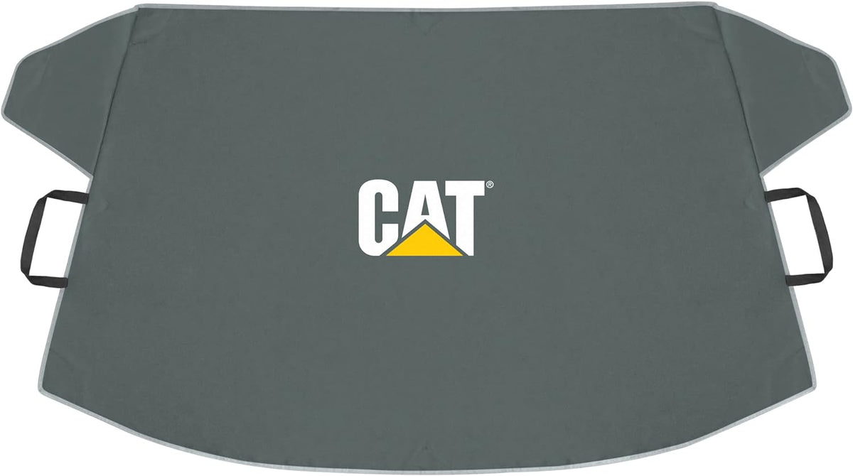 Cat® Windshield Snow Cover, Toughest Car Frost Protector for Ice & Sleet, Weatherproof for Winter, Includes Anti-Theft Straps, Freeze Protector for Auto Car Truck Van SUV