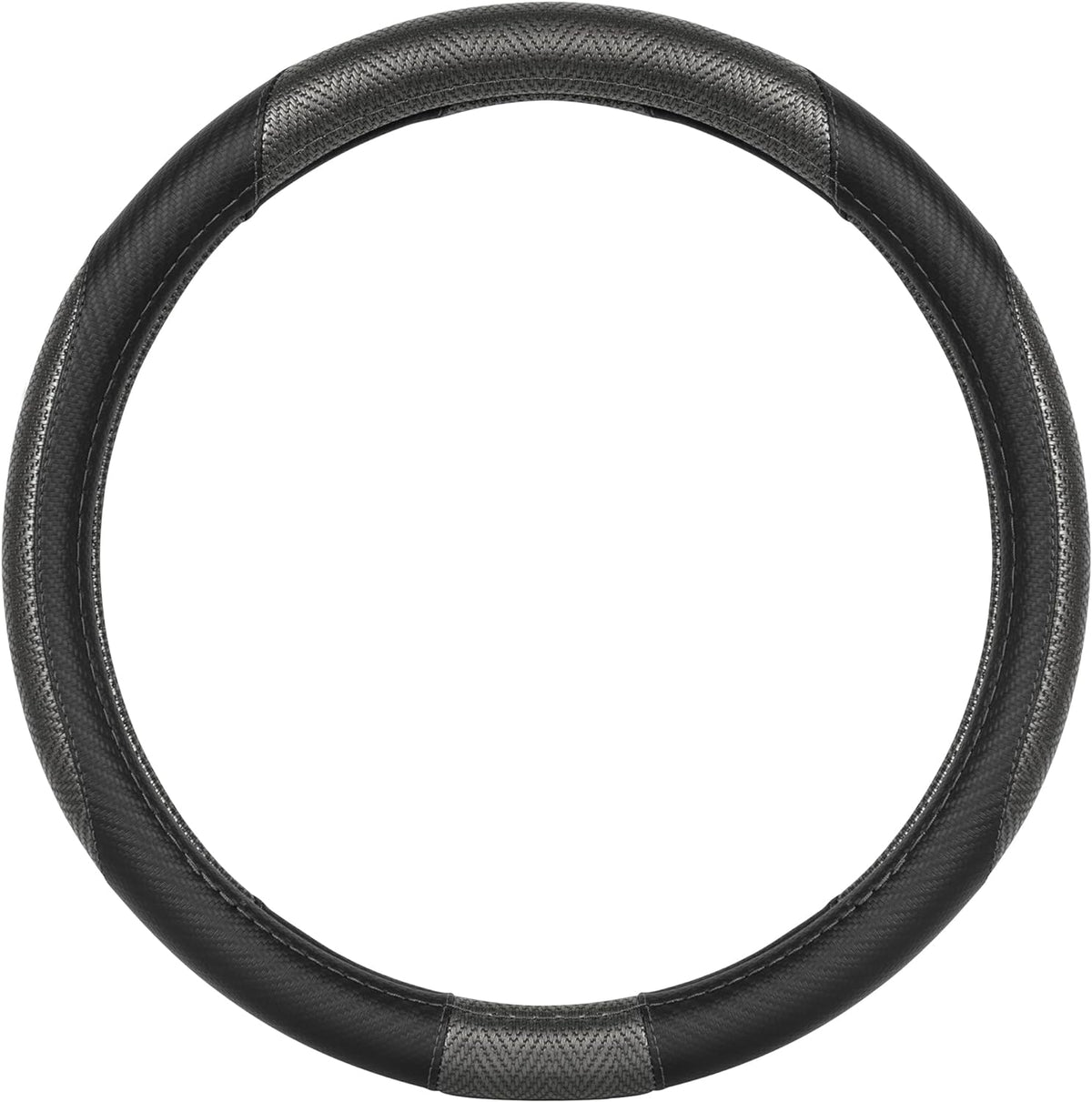 MotorTrend GripTech Perforated Pattern Sport Grip Steering Wheel Cover (Fits 14.5" - 15.5")