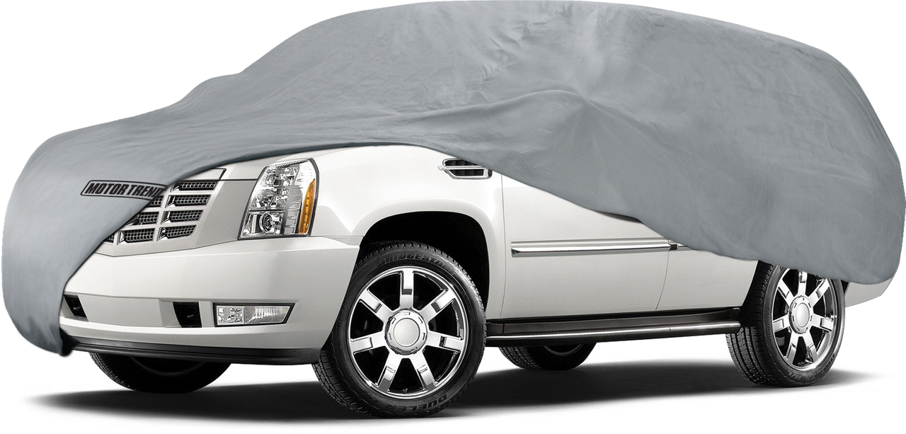 MotorTrend 4-Series Premium Poly Lined Vehicle Cover for Cars, SUVs, Trucks, Vans