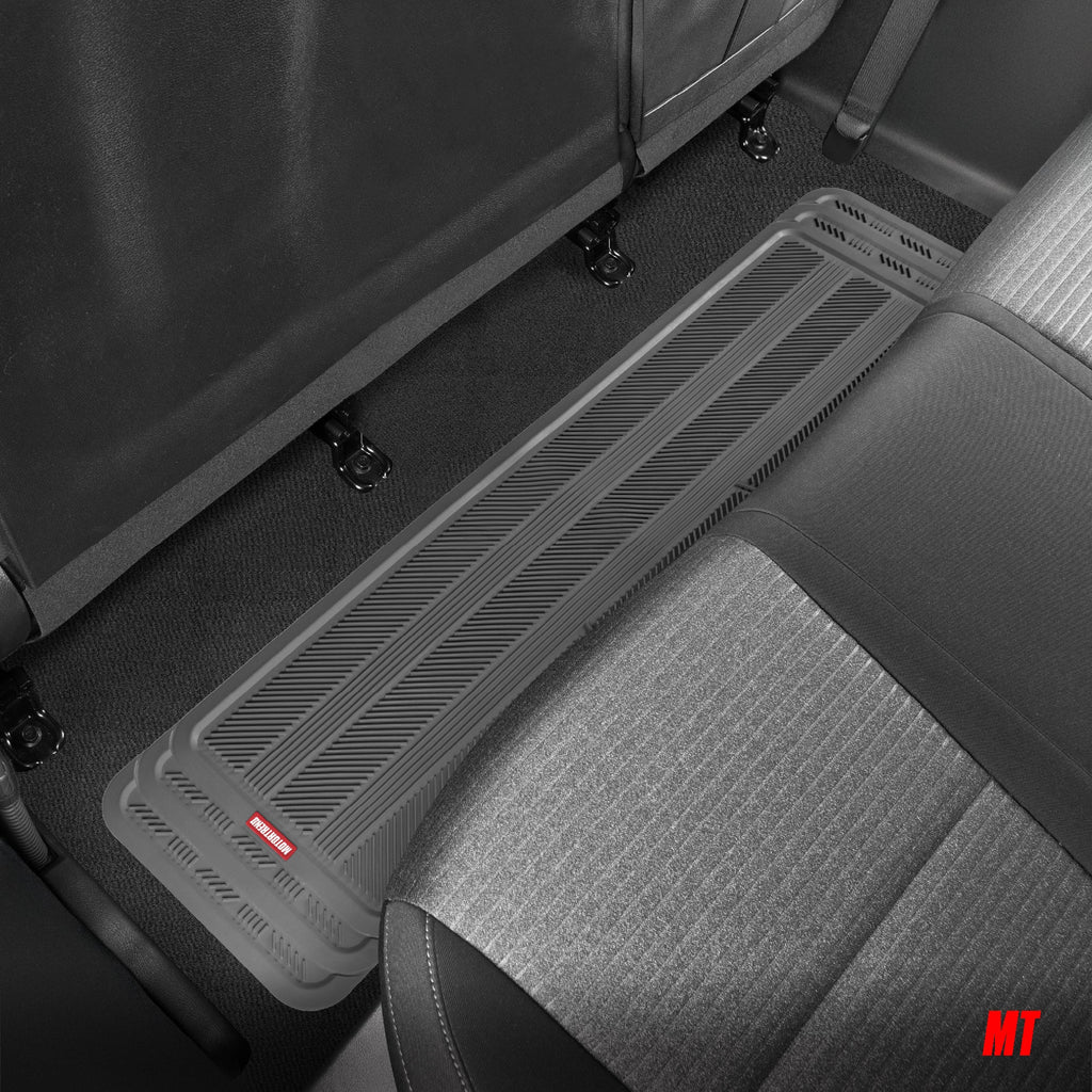 MotorTrend 4-Piece 3-Rows Extra-High Ridgeline Front Floor Mats, Middle Floor Mat, and Rear Floor Mat