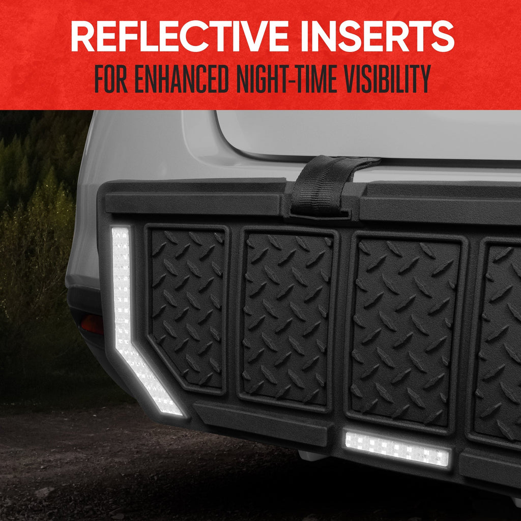 MotorTrend Bumper Guard with High Intensity Reflector (48" x 14")