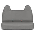 Cat® Custom Fit Front Bench Seat Cover for Ford F250 / F350 / F450 / F550 (1999-2007) - Durable Oxford Gray Truck Seat Cover with Utility Pockets, Ford F250 Super Duty Interior Cover
