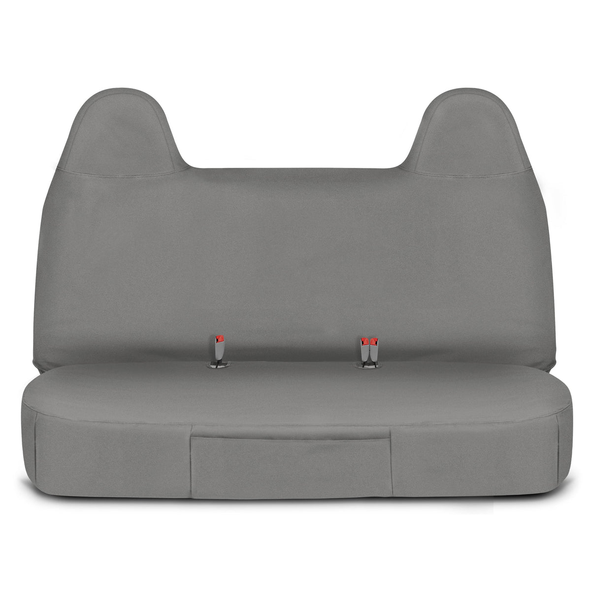 Cat® Custom Fit Front Bench Seat Cover for Ford F250 / F350 / F450 / F550 (1999-2007) - Durable Oxford Gray Truck Seat Cover with Utility Pockets, Ford F250 Super Duty Interior Cover