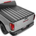 MotorBox Tri-Fold Truck Tonneau Cover for 2015-2025 Chevy Colorado/GMC Canyon with 5 ft Bed Length, All-Weather Soft Folding Truck Bed Cover with Black Flag Graphic