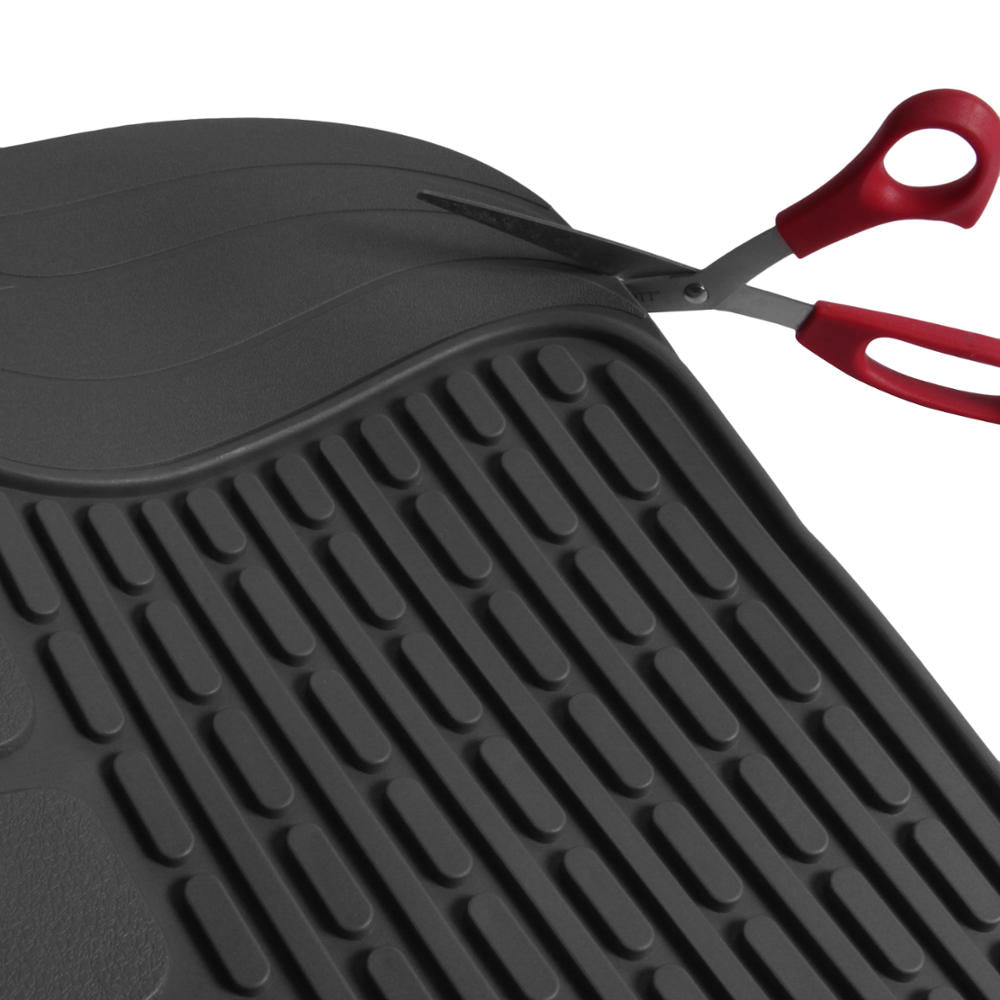 MotorTrend WingRunner Rear Floor Mat - Trim to Fit