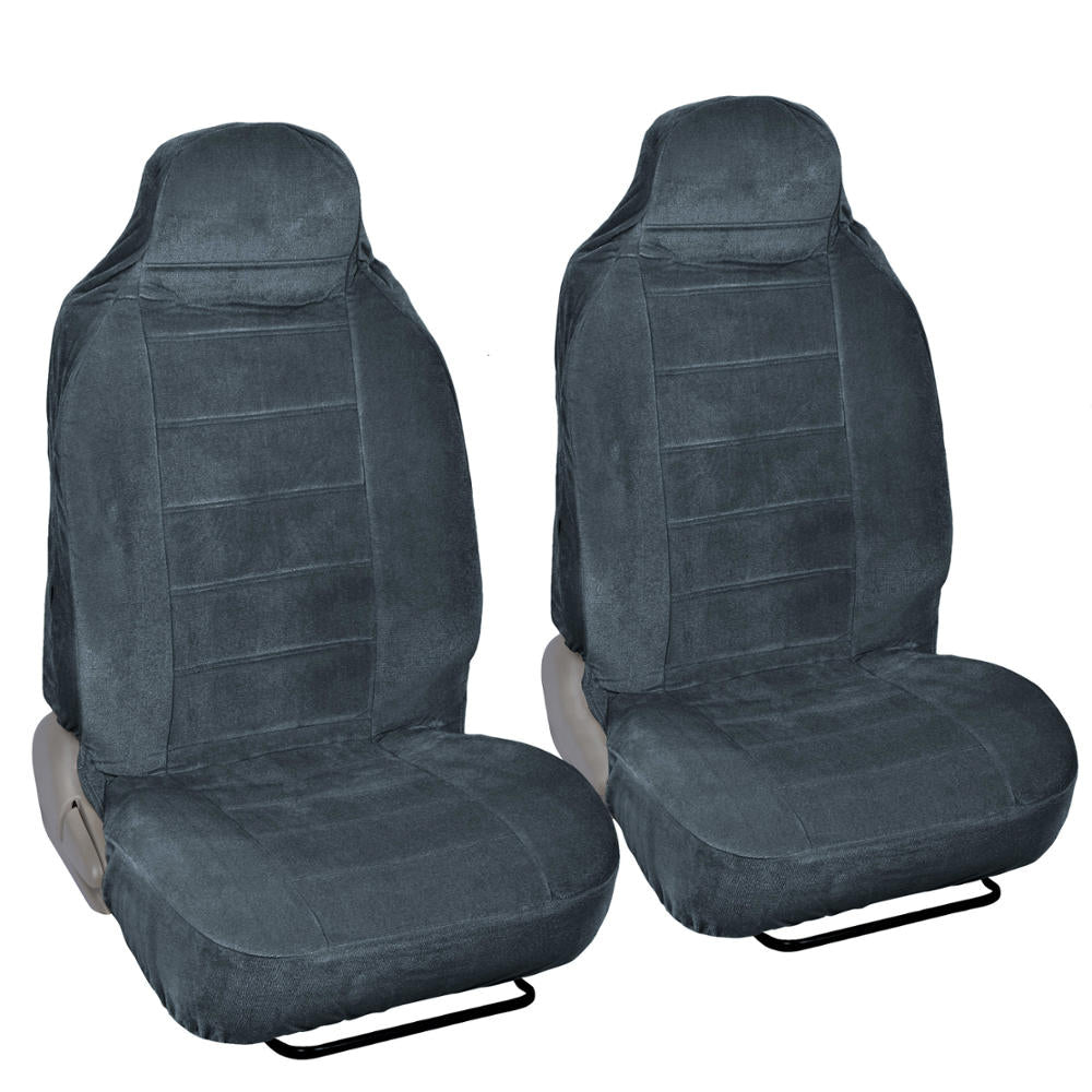 BDK 2-Pack Premium Regal Cloth Front Seat Covers