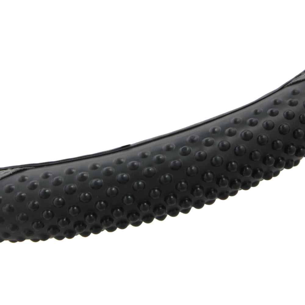 BDK Ergonomic Sport Massage Grip Steering Wheel Cover (Fits 14.5" - 15.5")