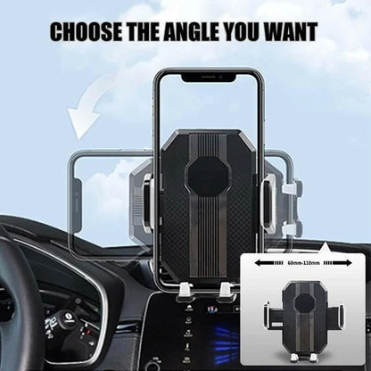 !! HOT SALE !!🎉BestDeals2023 New Sucker Car Phone Holder Long Arm Suction Cup Car Phone Mount Stand Mobile Cell Support For Car Center Console Phone Holder