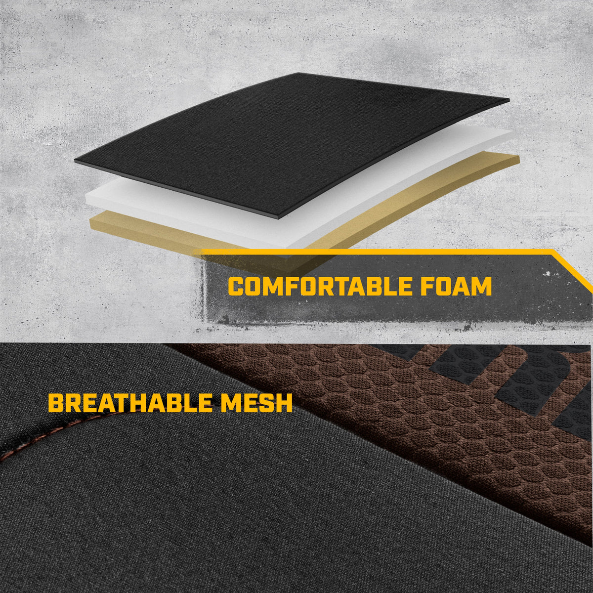 Cat® Flexfit™ Automotive Seat Covers for Cars Trucks and SUVs (Set of 2) - Car Seat Covers for Front Seats, Truck Seat Protectors , Auto Interior Covers