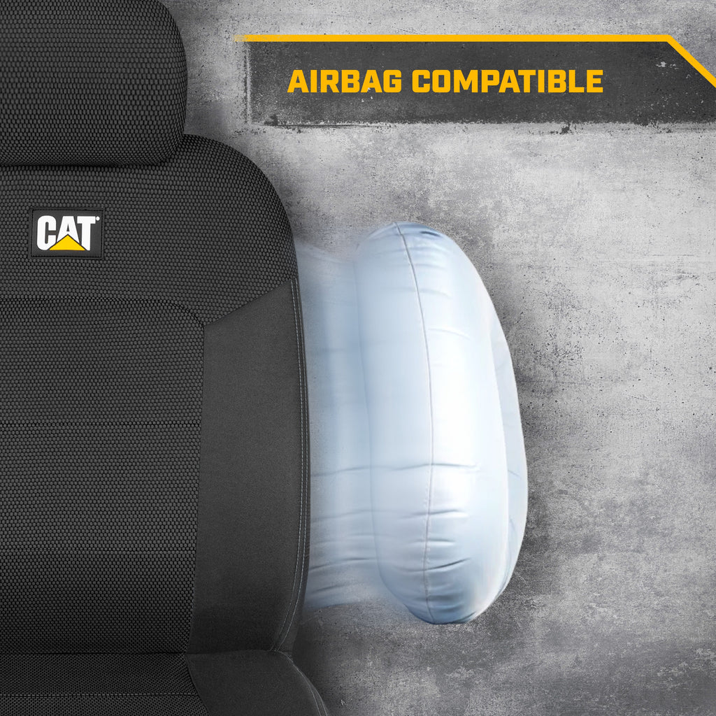 CAT 2-Pack MeshFlex Front Seat Covers