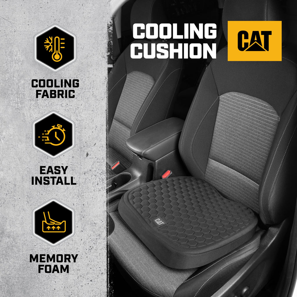 CAT Cooling Gel and Memory Foam Seat Cushion, Made with Breathable Fabric