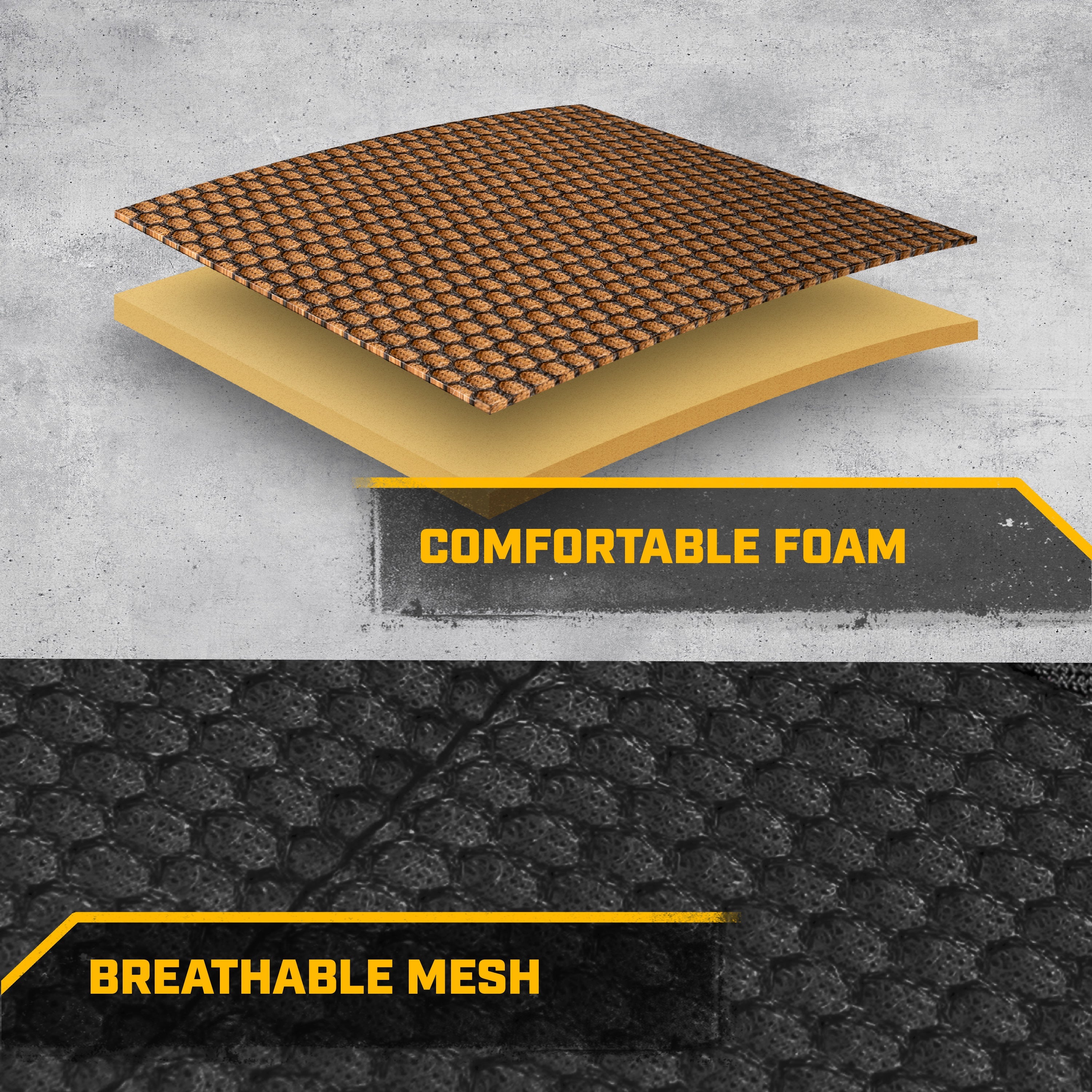 CAT 2-Pack MeshFlex Front Seat Covers