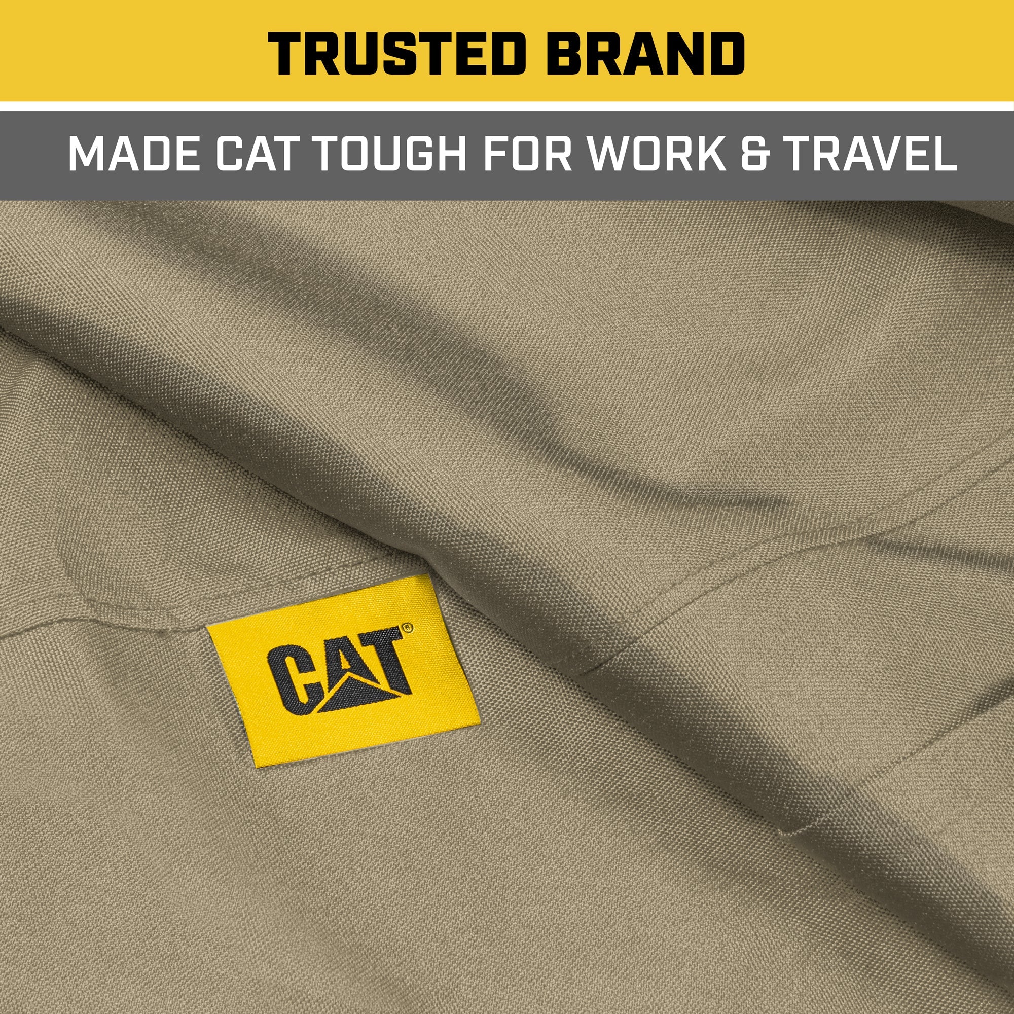 Cat® Custom Fit Front Bench Seat Cover for Ford F250 / F350 / F450 / F550 (1999-2007) - Durable Oxford Beige Truck Seat Cover with Utility Pockets, Ford F250 Super Duty Interior Cover