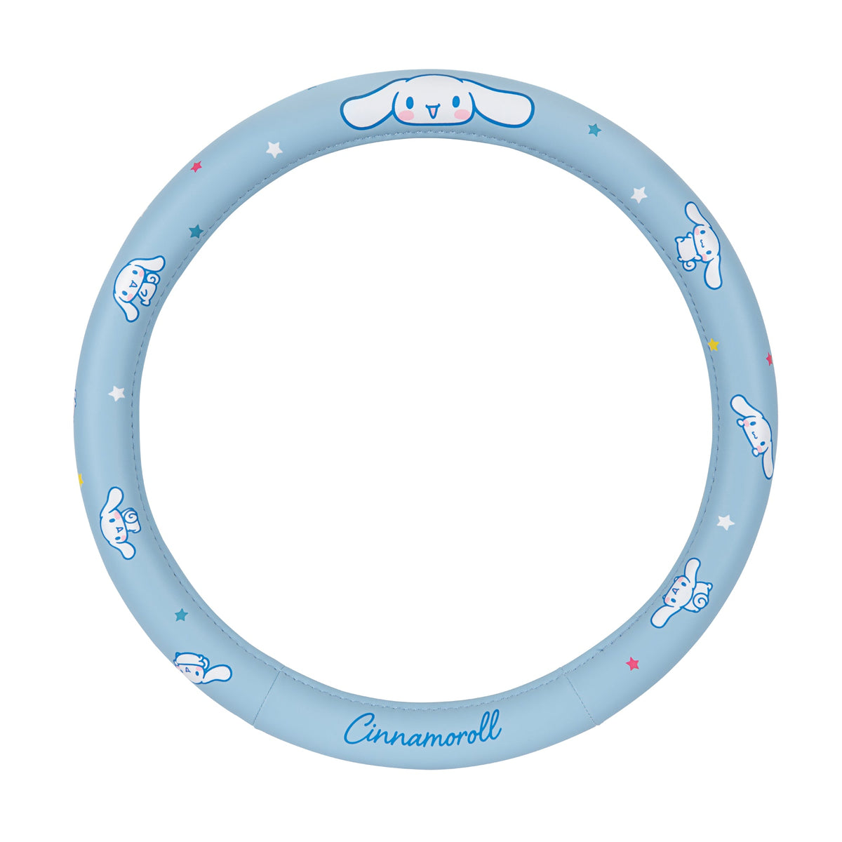 Carbella Sanrio Cinnamoroll Steering Wheel Cover (Fits 14.5" - 15.5")