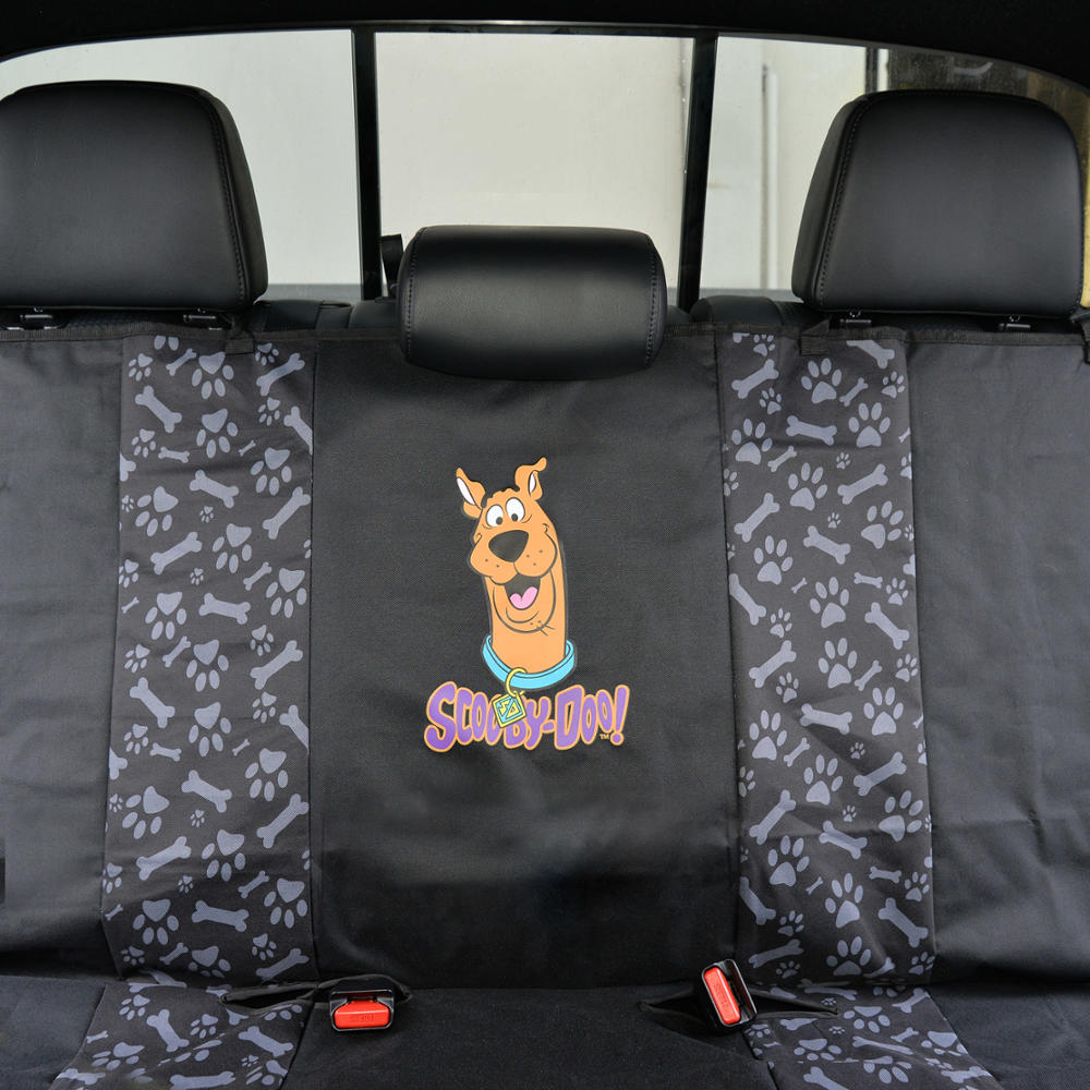 Warner Bros Scooby Doo Oxford Hammock Style Dog Pet Rear Seat Protector