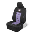 Hello Kitty Kuromi Car Seat Cover - Cute Black and Purple Front Seat Cover with Lavender Accents, Durable and Comfortable Polyester, Car Accessories Hello Kitty Accessories 1pc