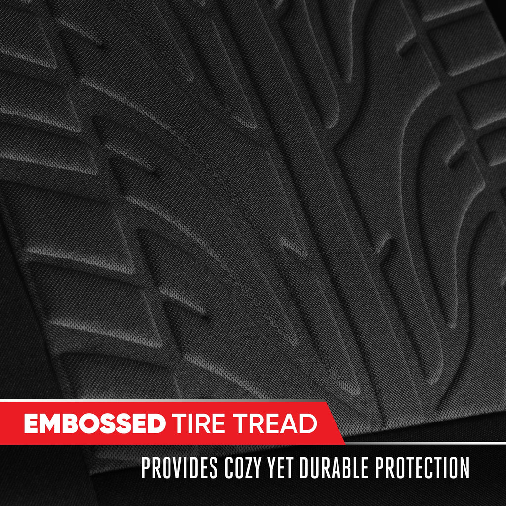 MotorTrend 2-Pack Grand Prix Tire Tread Front Seat Covers