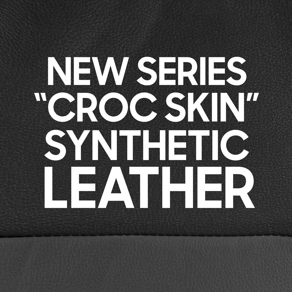 BDK Faux Croc Skin Front Seat Covers and Rear Split Bench Seat Covers