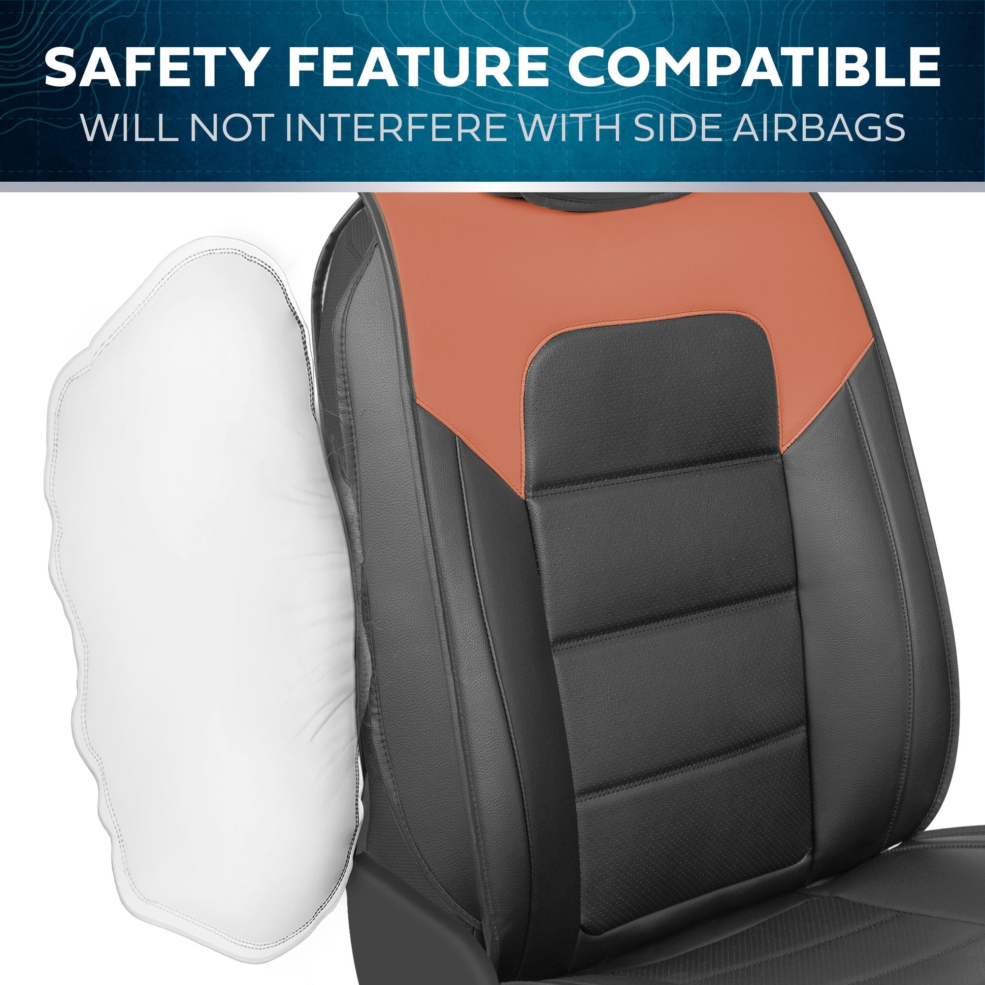 MotorBox 4-Piece Classic Edition Front Seat Covers
