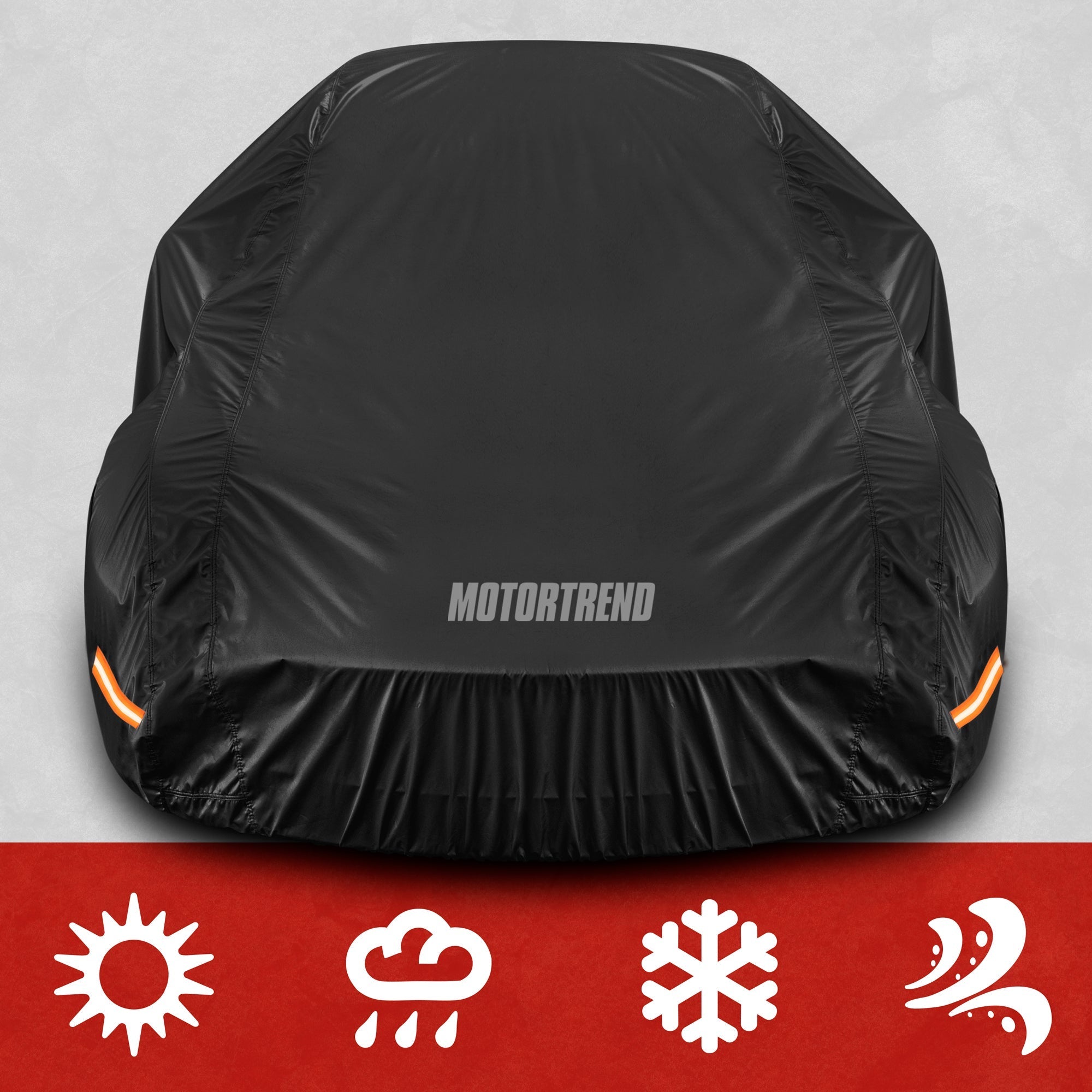 MotorTrend SafeKeeper 6-Layer Vehicle Cover for Cars, SUVs, and Trucks L (Fits up to 210")
