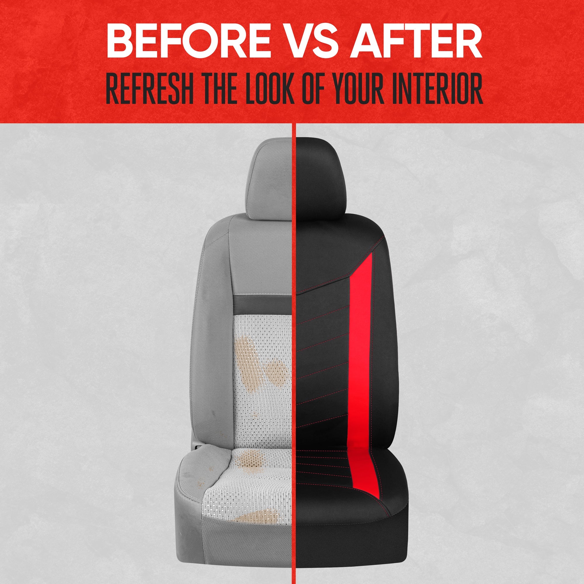 MotorTrend 2-Pack SpillGuard Water-Proof Neoprene Front Seat Covers