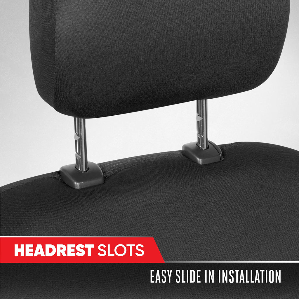 MotorTrend 2-Pack Grand Prix Tire Tread Front Seat Covers