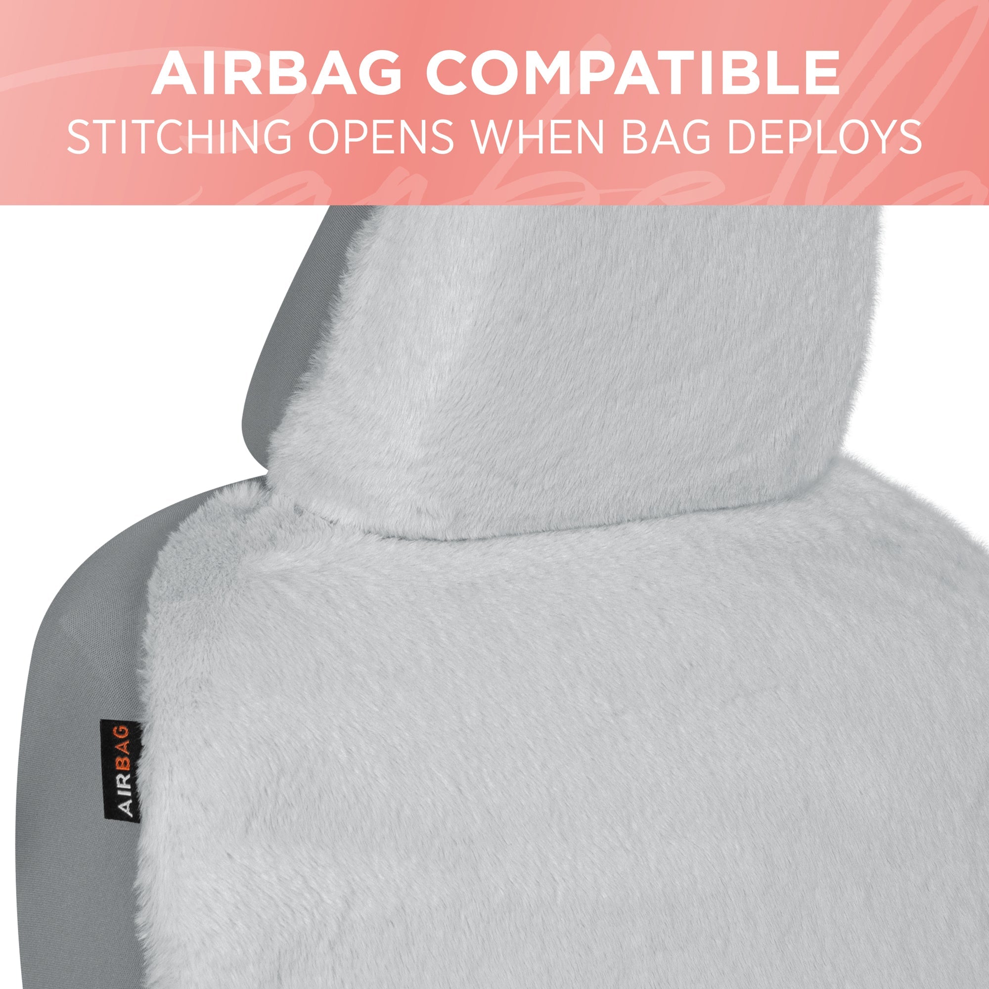Carbella 2-Pack Plush Fleece Front Seat Covers