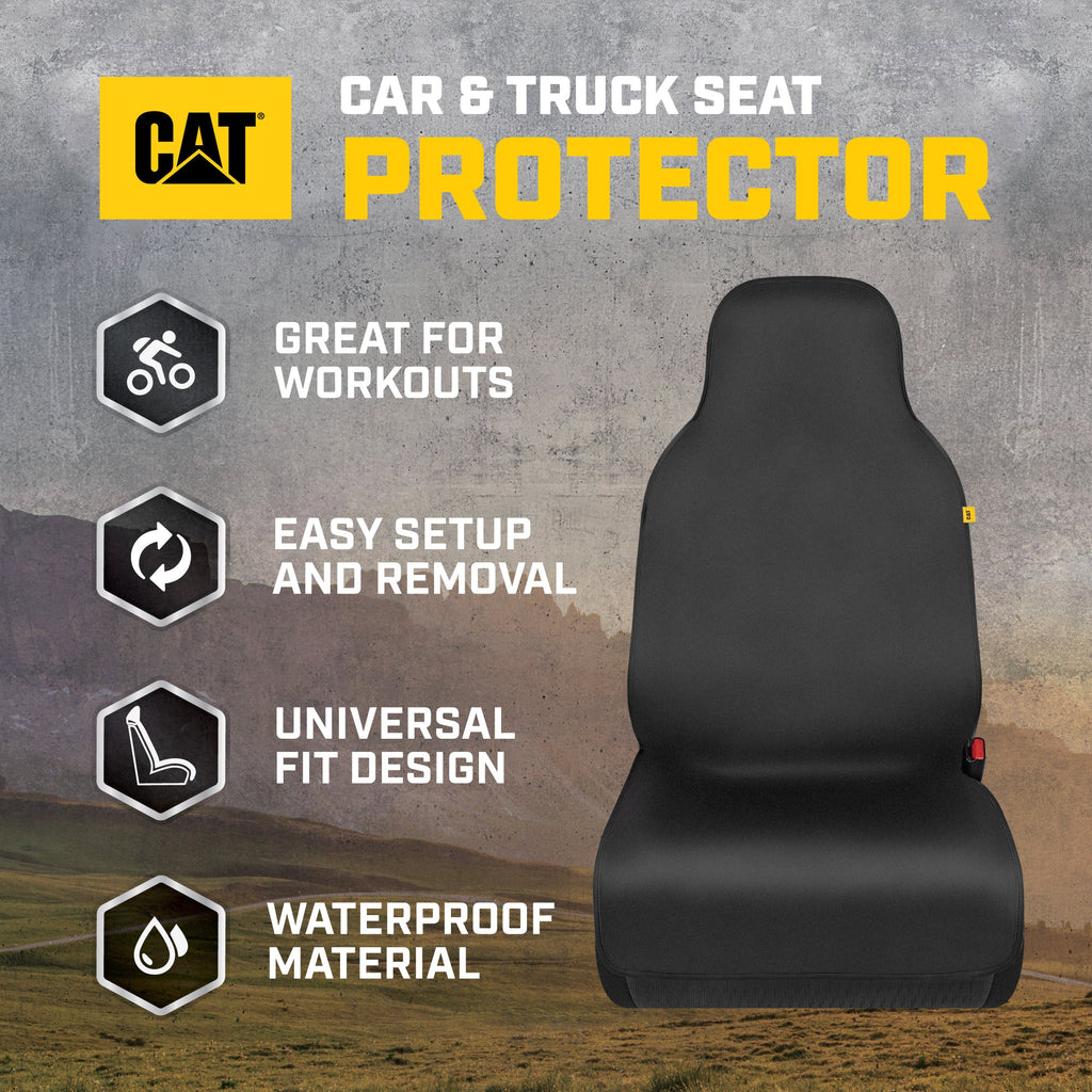 CAT Water-Proof Easy Slip-On Neoprene Front Seat Cover