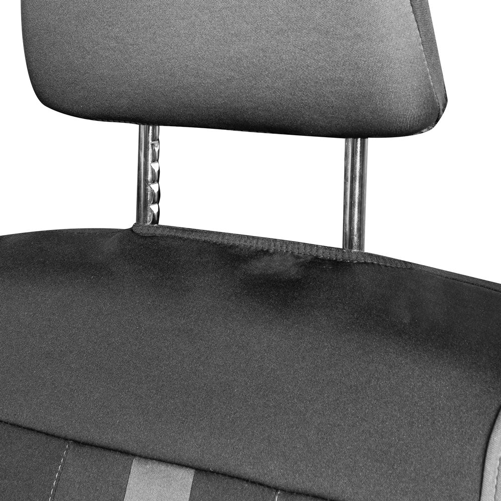 MotorTrend 2-Pack Premium Cloth Fabric Front Seat Covers