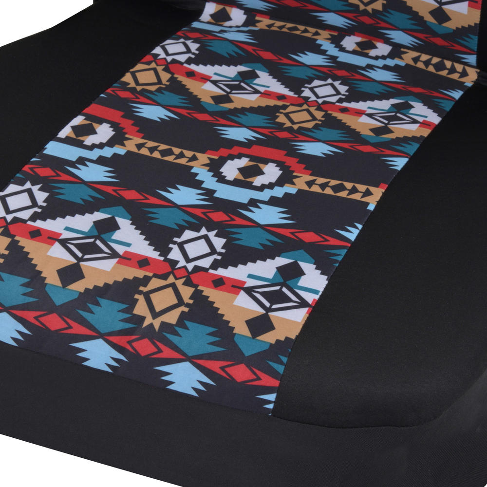 BDK 2-Pack Aztec Pattern Front Seat Covers