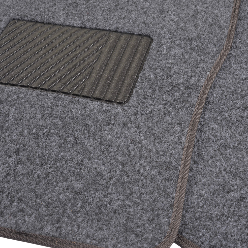 MotorTrend 4-Piece Premium Inter-Lock Backing Carpet Front Floor Mats and Rear Floor Mats