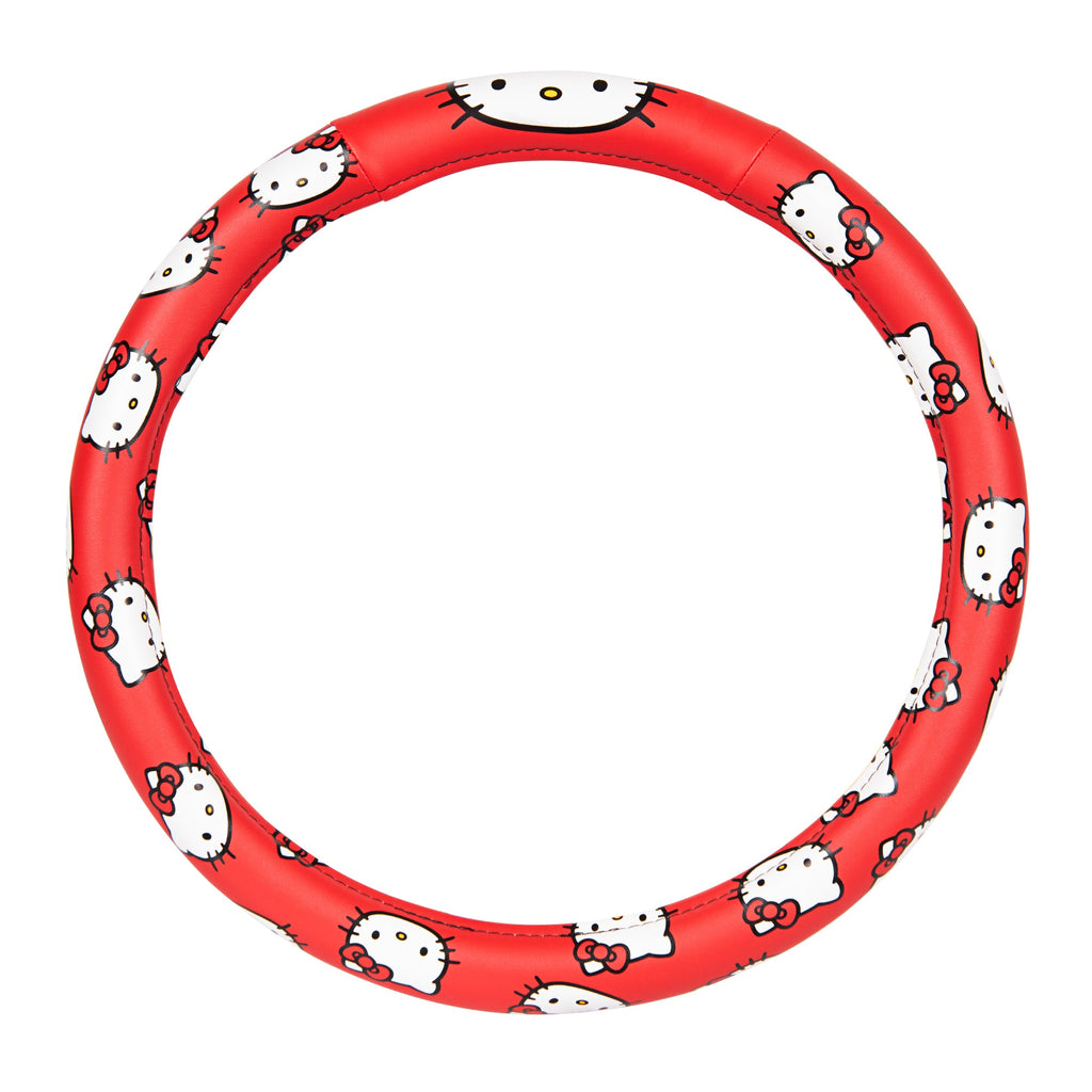 Carbella Sanrio Hello Kitty Original Steering Wheel Cover (Fits 14.5" - 15")