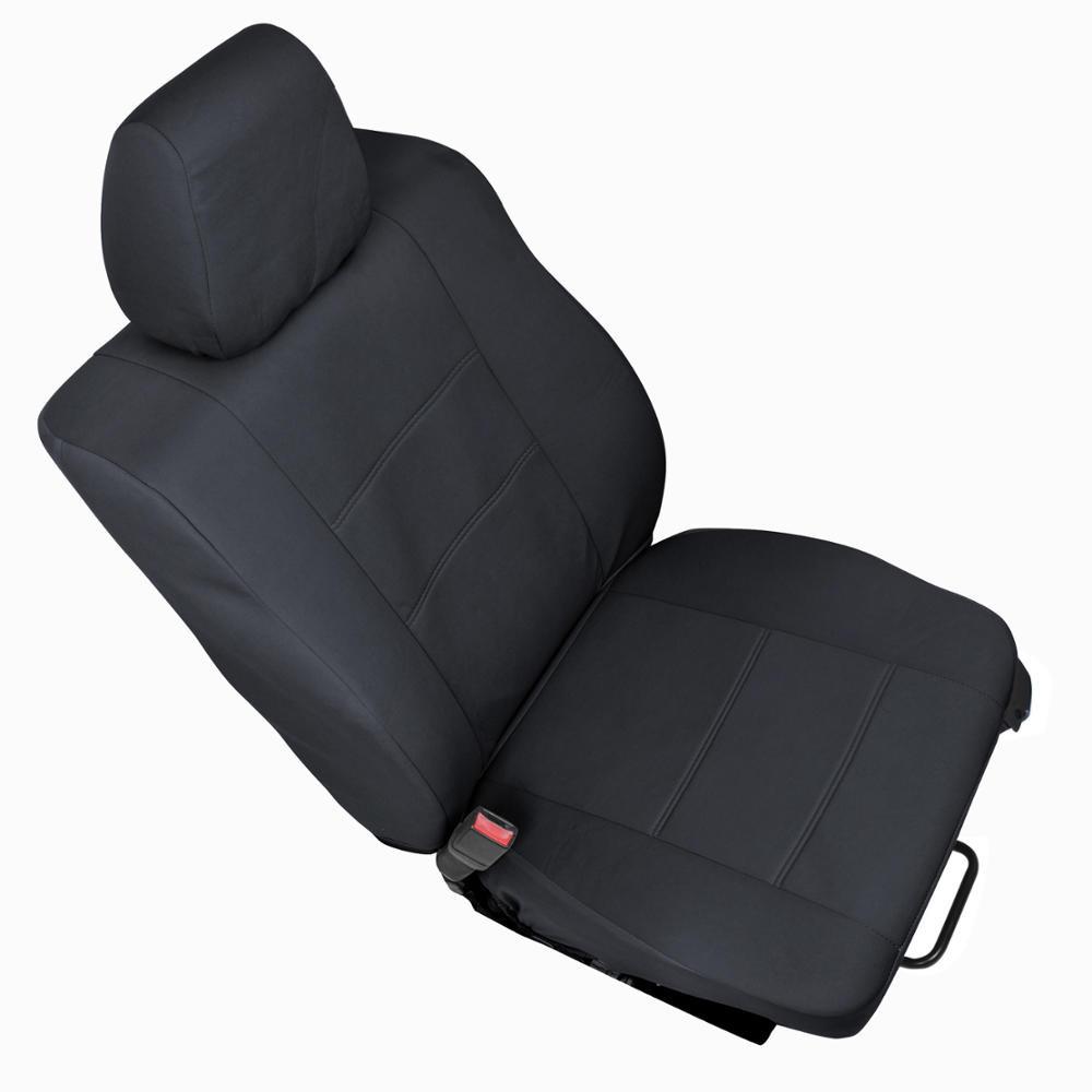 BDK 2-Pack PolyCustom EasyWrap Front Seat Covers for Ford F-150 Crew Cab (2004 - 2008)