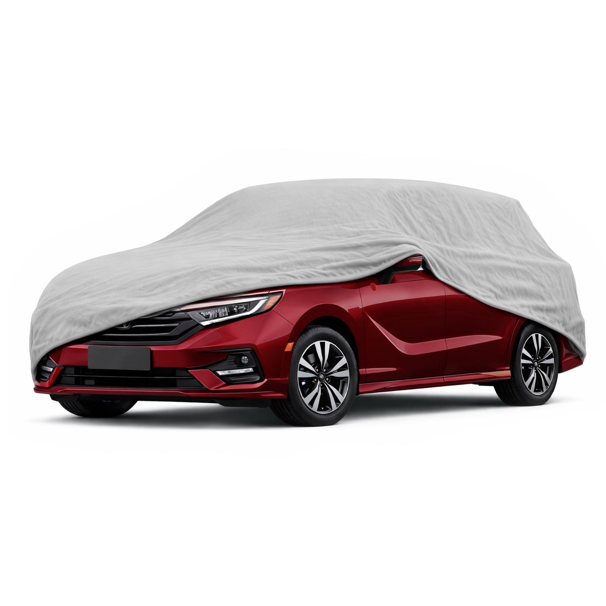 BDK Single Layer Poly Vehicle Cover for Cars, SUVs, Trucks, Vans - Universal Fit, All Weather