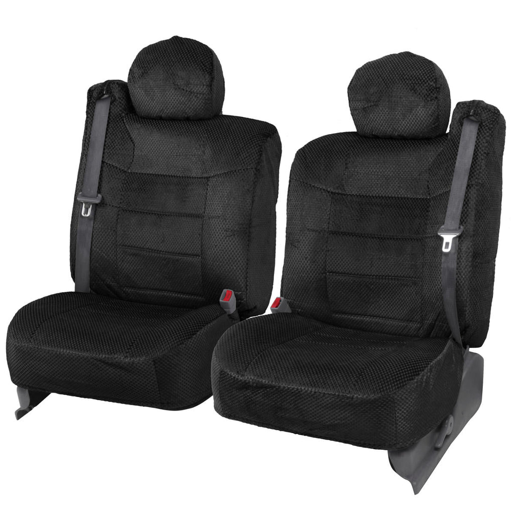 BDK Scottsdale Cloth Front Seat Covers for Ford F150 (1999 - 2010)