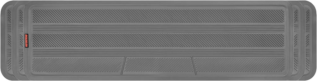 MotorTrend WeatherPlus Rubber Floor Runner - Heavy Duty, All Weather, Trim to Fit (57" x 14.75")