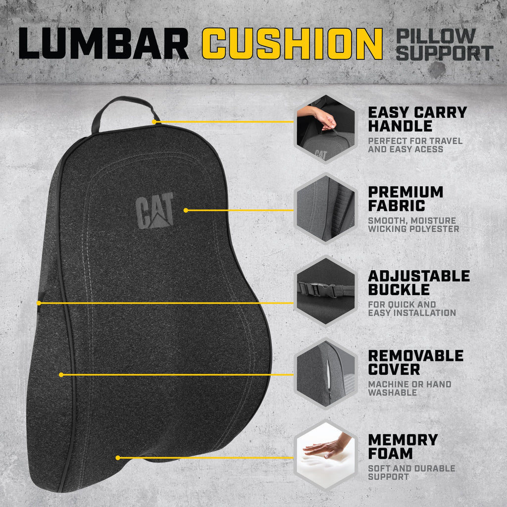 CAT Ergonomic Big Lumbar Support Cushion