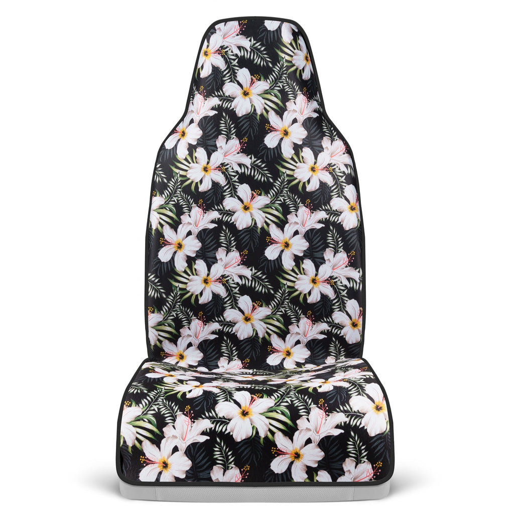 Carbella 2-Pack Tropical Flowers Front Seat Covers
