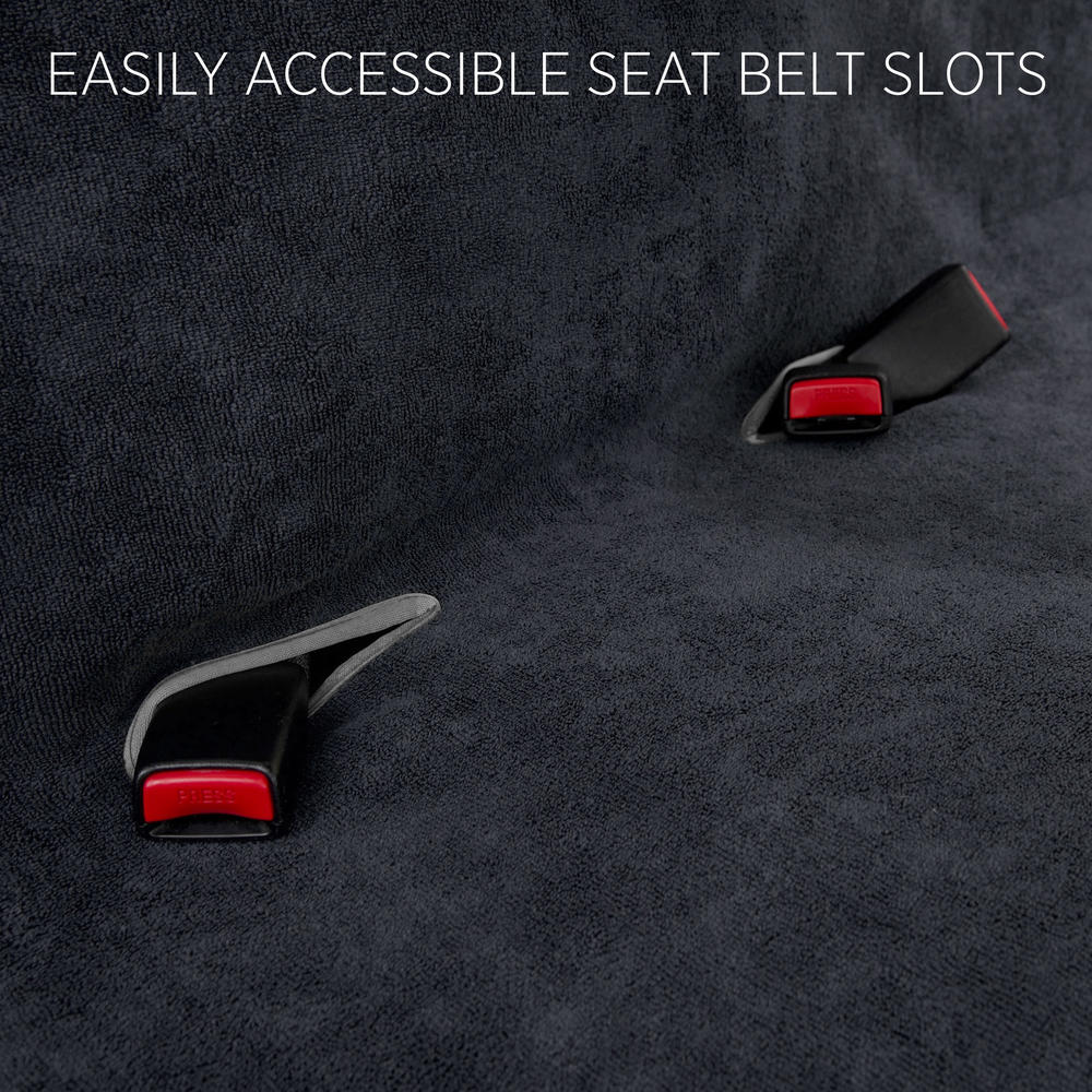 BDK UltraFit Water-Resistant Washable Rear Car Seat Covers