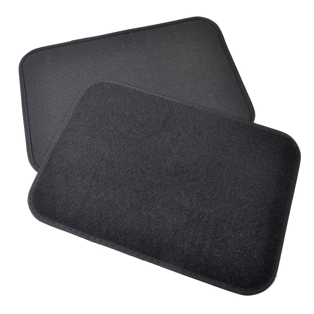 MotorTrend 4-Piece Premium Inter-Lock Backing Carpet Front Floor Mats and Rear Floor Mats