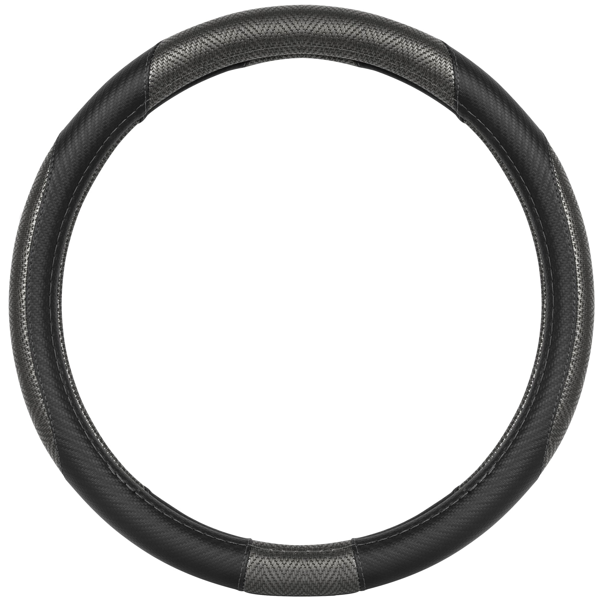 MotorTrend GripTech Perforated Pattern Sport Grip Steering Wheel Cover (Fits 14.5" - 15.5")