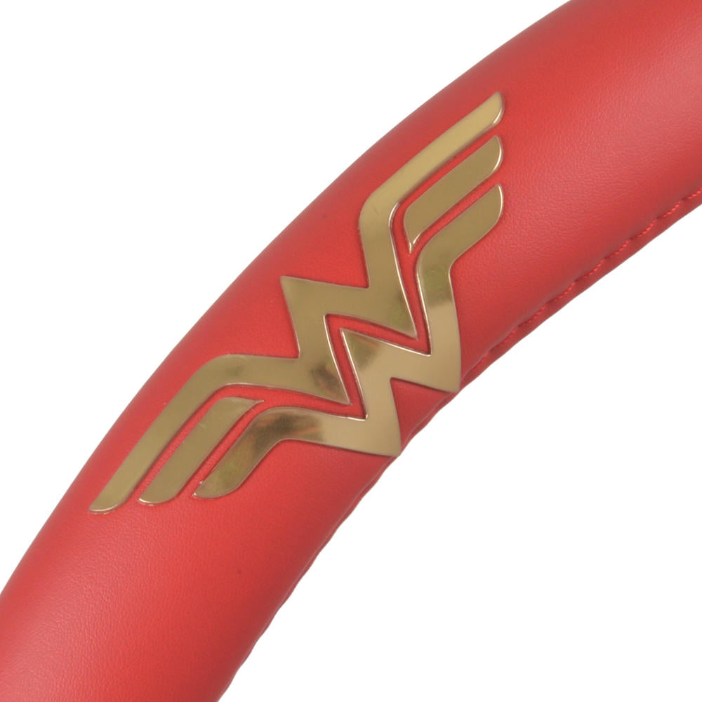 Warner Bros DC Comics Wonder Woman Steering Wheel Cover (Fits 14.5" - 15.5")