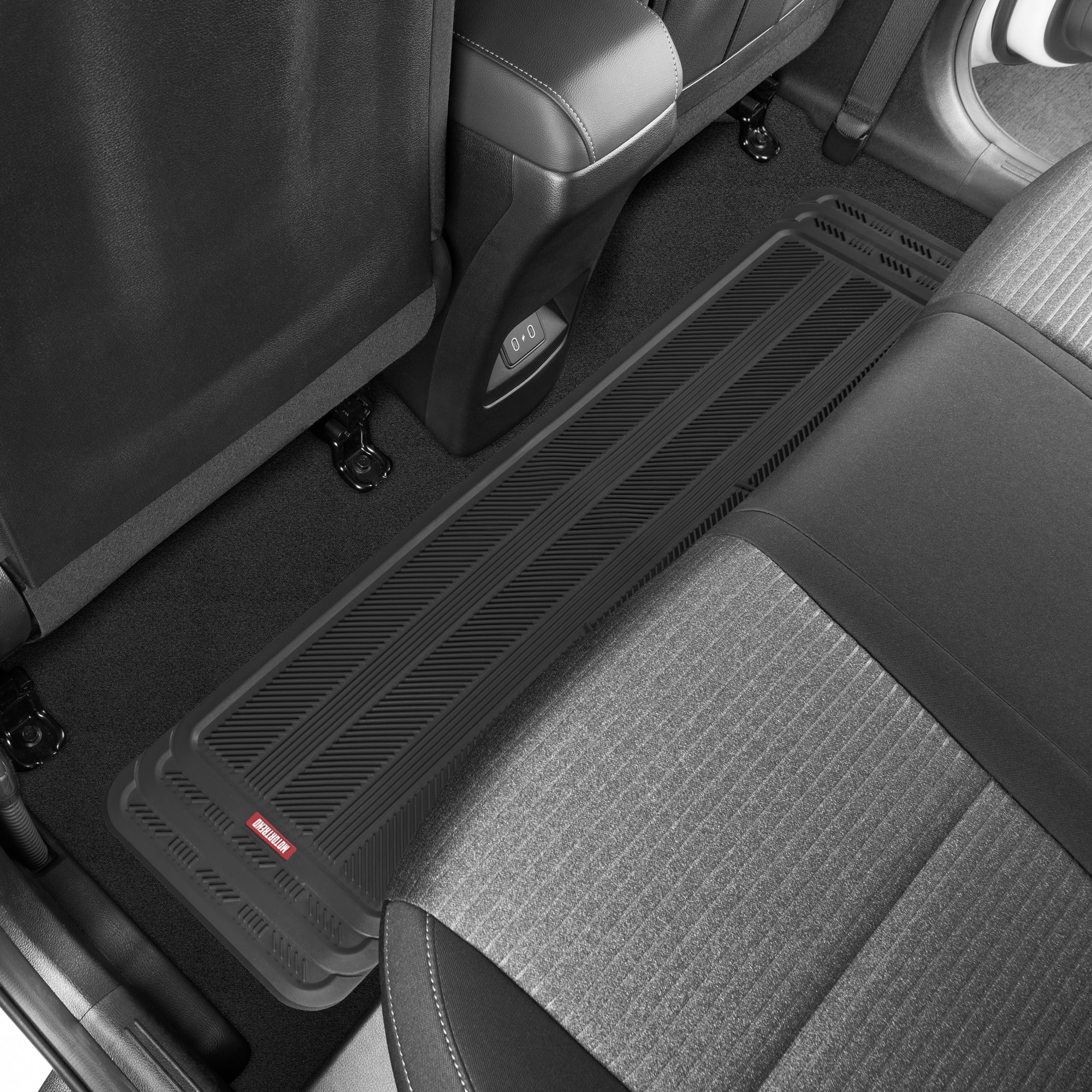 MotorTrend WeatherPlus Rubber Floor Runner - Heavy Duty, All Weather, Trim to Fit (57" x 14.75")