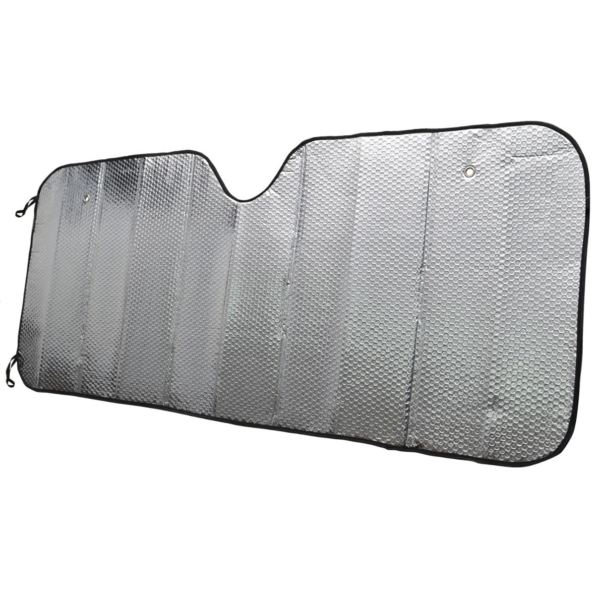 BDK Chrome Reflective Front Windshield Sunshade Standard (58" x 24")
