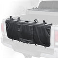 Truck Tailgate Pad for Mountain Bikes Surf Kayak Outdoor Tailgate Protector - Durable 1" Foam Cover with Carbon Fiber Design, Shock Resistant with Handle and Backup Camera Window (48 inch x 18 inch)