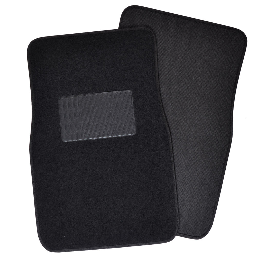 MotorTrend 4-Piece Premium Inter-Lock Backing Carpet Front Floor Mats and Rear Floor Mats