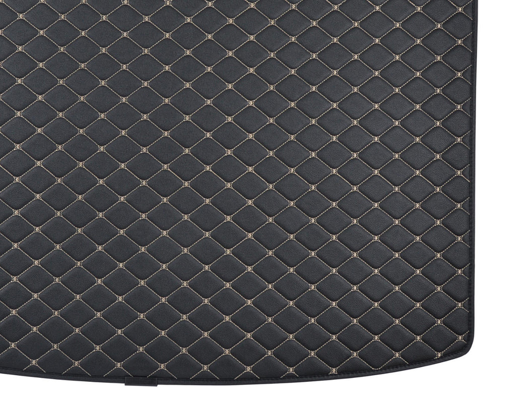 BDK Custom Fit Diamond Stitch Leatherette Trunk/Cargo Liner Mat for Ford Escape (2013 - 2016)